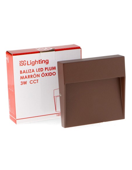 Baliza de Superfície LED Plum Rust Brown 3W CCT