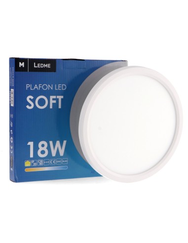 M LEDME Soft 18W CCT Surface LED Panel with Sanan Driver