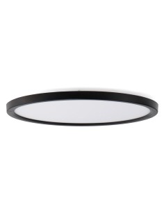 LED Soft Ceiling Light 24W Black CCT, M LEDME
