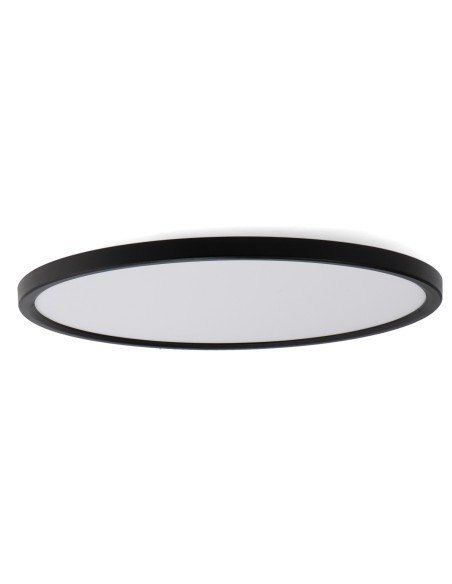 Plafonnier LED Soft 36W Noir CCT, M LEDME