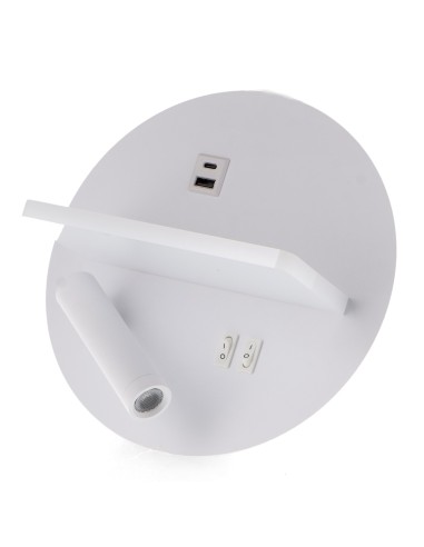 Adjustable Black LED Wall Light 3-10W M LEDME