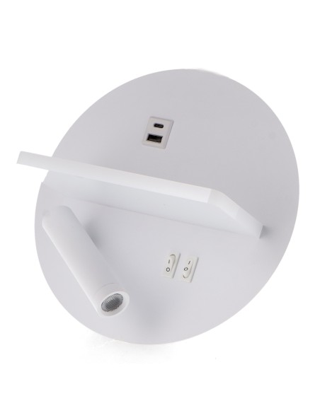 Adjustable Black LED Wall Light 3-10W M LEDME