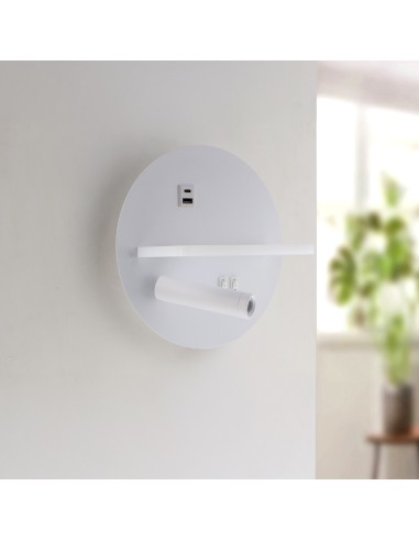 Adjustable Black LED Wall Light 3-10W M LEDME