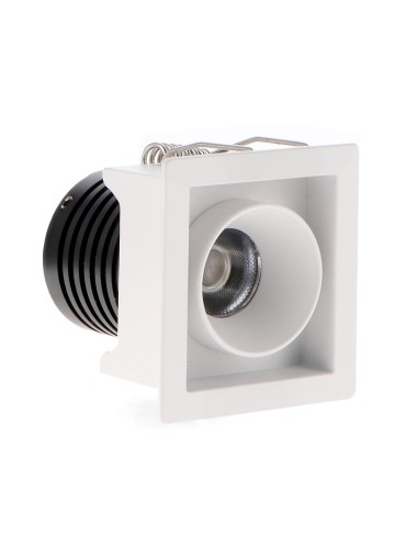 ISG Lighting Mini White Fix Square 15W CCT LED Spotlight