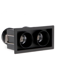 Foco LED Mini Black Fix Square 10W CCT de iSG Lighting