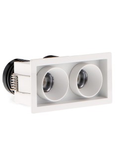 Foco LED Mini White Fix Square 10W CCT da iSG Lighting