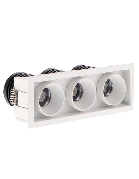 LED-Spot Mini White Fix Square 10W CCT von iSG Lighting