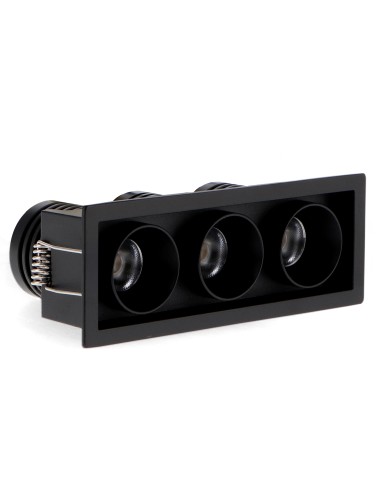 LED-Spot Mini White Fix Square 10W CCT von iSG Lighting