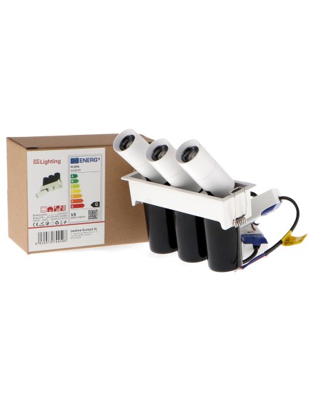 Recessed LED Spotlight iSG Lighting 15W Aluminum Osram