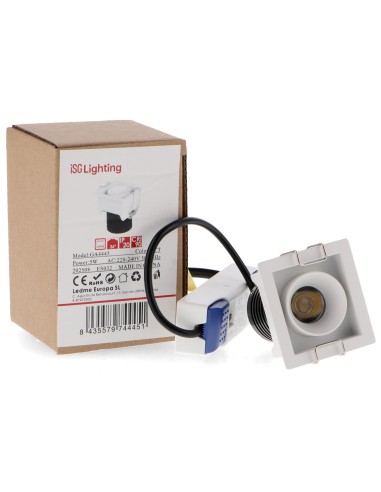 ISG Lighting LED-Deckenleuchte Mini White...