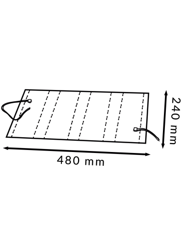 Flexible RGB Panel 24V IP20 60W SMD5050 Dimmable