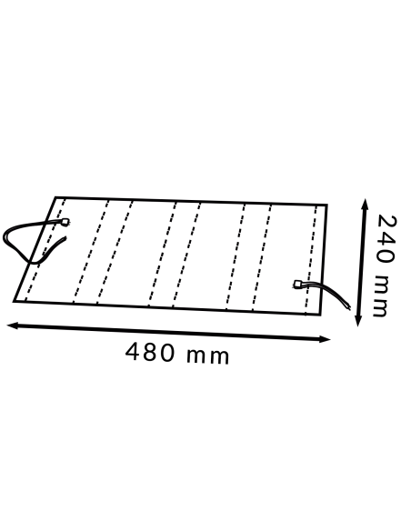 Flexible RGB Panel 24V IP20 60W SMD5050 Dimmable