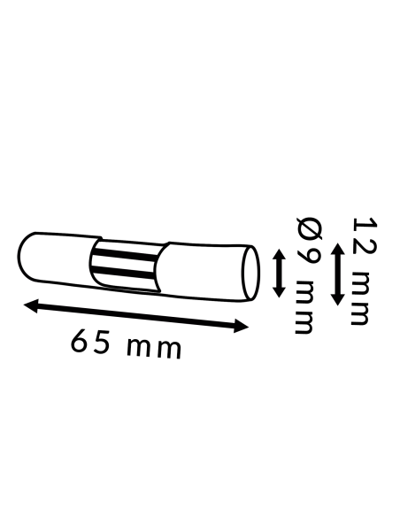 Conector para mangueira LED ø10 mm marca M LEDME