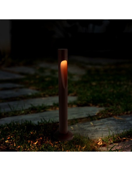 Baliza LED Neko Rust Brown CCT 10W COB IP65 IK4 Alumínio