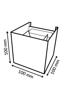Aplique de Pared LED Rust Cube 6W CCT IP54 2