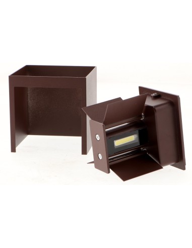LED Wall Light Rust Cube 6W CCT IP54