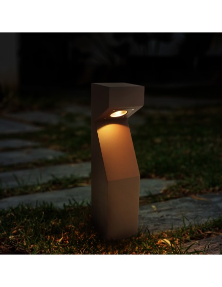 Baliza LED Teba Rust Brown CCT da iSG Lighting 10W IP65