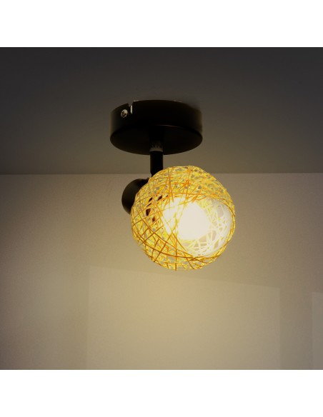 Andujar Series Ceiling Lamp 1 Bulb E14 M LEDME