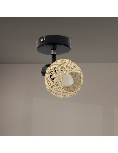 Andujar Series Ceiling Lamp 1 Bulb E14 M LEDME