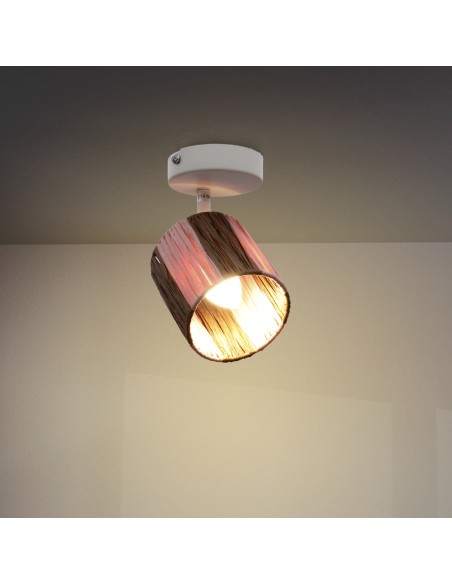 Lampada da soffitto Serie Camp 1 Lampadine E14 M LEDME