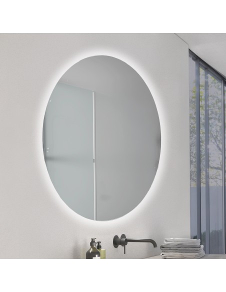 LED Rondo Mirror 20W CCT with Touch Switch