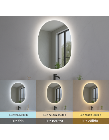 LED Rondo Mirror 20W CCT with Touch Switch