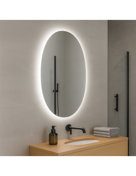 LED Rondo Mirror 20W CCT with Touch Switch