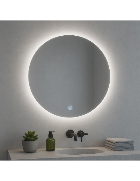 M LEDME 15W Bathroom LED Mirror with Touch Switch