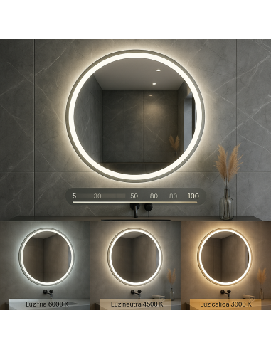 Nerja LED Bathroom Mirror 15W with Touch Switch