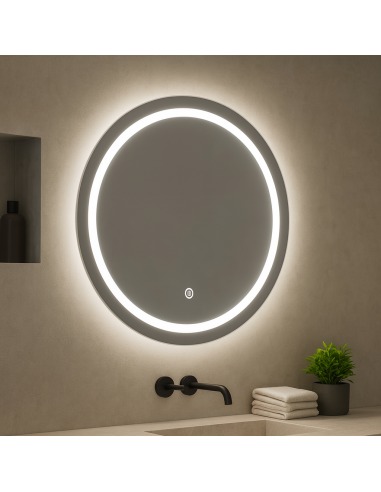 Nerja LED Bathroom Mirror 15W with Touch Switch
