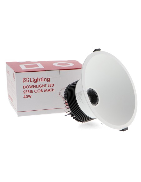 LED COB Downlight Math 40W CCT Einbau