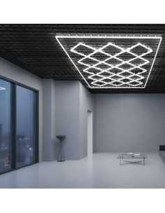Regleta LED Hexagonal Rombo 680W 6000K M LEDME