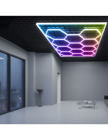 Barra LED Hexagonal Rombo 680W 6000K M LEDME
