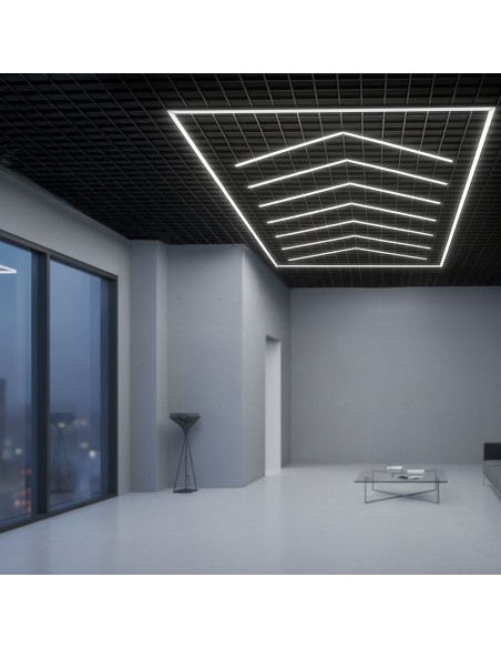 Barra LED Hexagonal Rombo 680W 6000K M LEDME