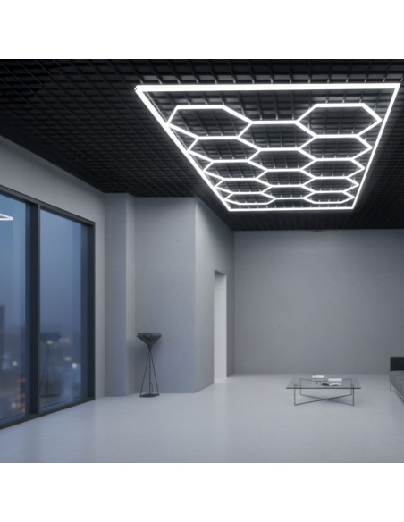 Barra LED Hexagonal Rombo 680W 6000K M LEDME