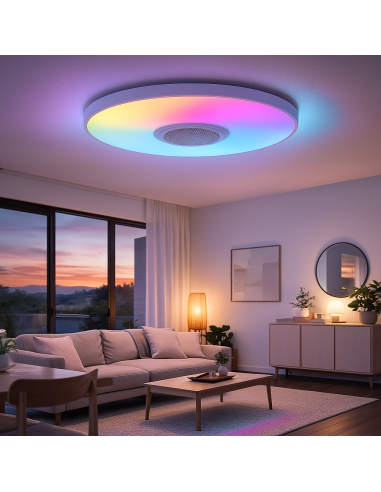 Plafon LED Magic 25W RGB+CCT con telecomando e app