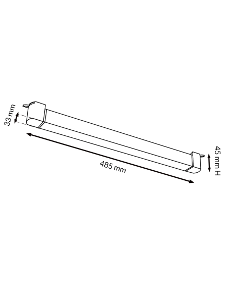 LED Track Light White Dhin 24W CCT