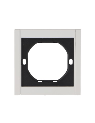 Einbausteckdose Typ Schuko mit Deckel Ledme 16A Grau