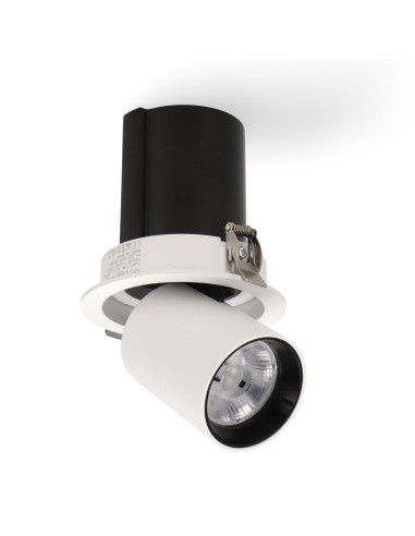 Spot LED orientable double tube 24W CCT avec source Osram