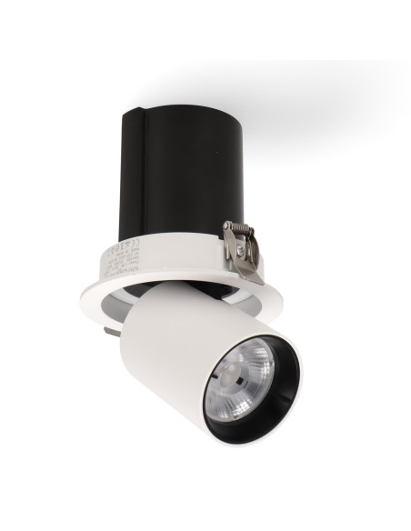 Spot LED orientable double tube 24W CCT avec source Osram