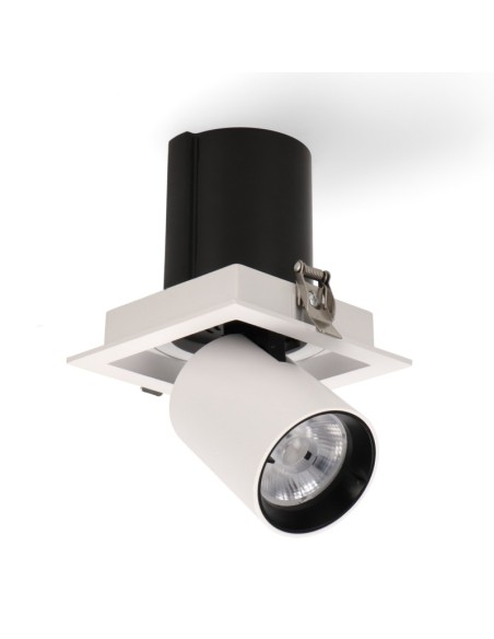 Spot LED orientable double tube 24W CCT avec source Osram