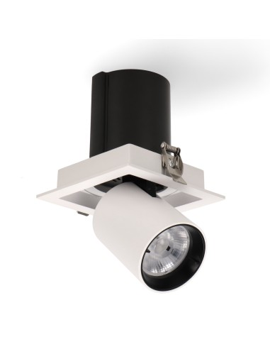 Spot LED orientable double tube 24W CCT avec source Osram