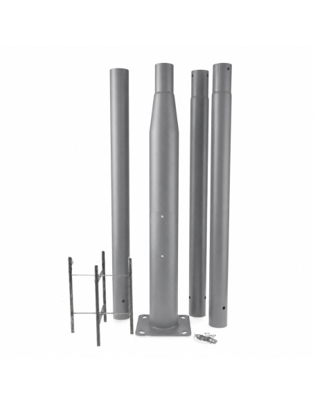 Poste de luz LED Série Spider 200W 6500K Marca M LEDME