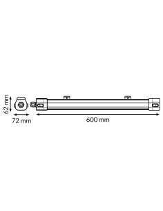LED Marsella Waterproof Screen 20W 600mm CCT Linkable 2