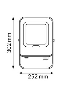 LEDME Napoli Plus White 150W CCT LED-Scheinwerfer 2