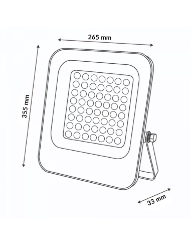 Projecteur LED Palermo 200W CCT M LEDME