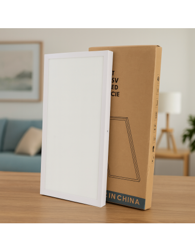 Rectangular Surface LED Panel Home Series 120x30 cm 40W CCT