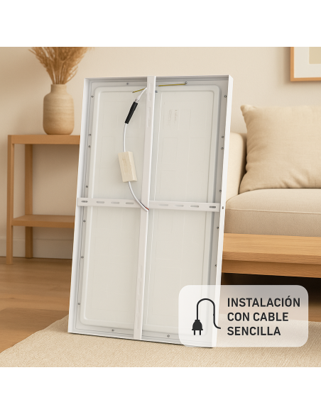 Rectangular Surface LED Panel Home Series 120x30 cm 40W CCT