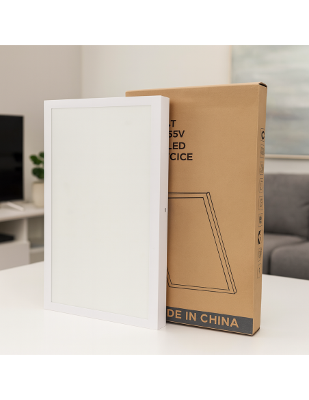 LED Surface Panel Square 60x60 cm 40W M LEDME