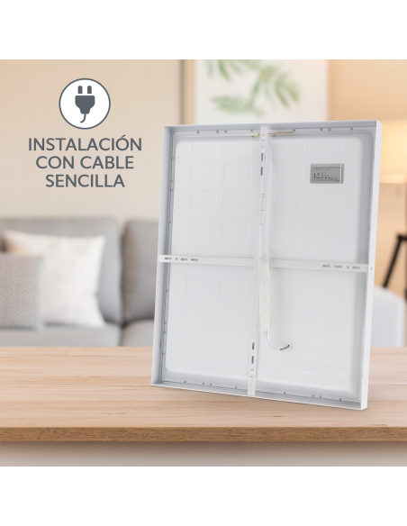 LED Surface Panel Square 60x60 cm 40W M LEDME